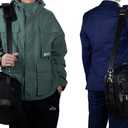 2 x Allzedream Shoulder Strap Pad for Duffel Bag Laptop Guitar Camera (Black)