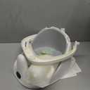 Baby Bath Seat for Babies 6 Months & Up - Bathtub Seats for Babies Sitting Up with Rinse Cup, Non-Slip, Comfortable, Infant Bath Essentials (Grey)