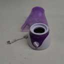 Facial Steamer Professional Steam Inhaler Facial Sauna Spa for Face Mask Moisturizer - Sinus with Aromatherapy; Pores with Timer and Extract Blackheads, Diffuser Skin Care(Purple)