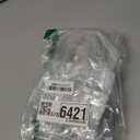 Woanger 12 Pieces Clear Flower Bouquet Bags with Handle, Transparent Florist Shop Packaging Supplies Plastic Flower Bag for Mother Day Fathers Day Graduation Birthday Wedding, 9.3 x 4.7 x 10.2 Inch