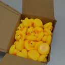 GliSun 60 PCS Rubber Ducks Bath Toys Mini Ducks Float and Fun Squeak for Kids Bath Toy Shower Decorations Birthday Party Carnival Game Gift