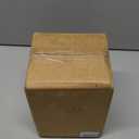 Handmade Butter Crock, Blown Glass Butter Dish with Lid, Elegant Butter Keeper for Countertop (Silver)