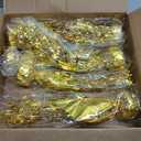 FUBININA 6 Pack Metallic Foil Spray Centerpiece Star Table Decoration Burst Table Centerpieces for Birthday New Years Nye Wedding Anniversary Graduation Holiday Party Supplies Decor, Gold