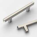 10 Pack 3 Inch(76mm) Brushed Satin Nickel Cabinet Pulls Cabinet Handles Kitchen Cabinet Hardware Drawer Pulls for Cupboard Bathroom
