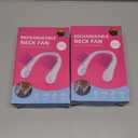 Rechargeable Neck Fan 2 Pack
