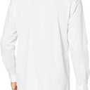 Amazon Essentials Men's Slim Fit Long Sleeve Wrinkle Resistant Stretch Dress Shirt (Lavender White Windowpane)