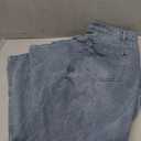 Men's Baggy Y2K Hip Hop Street Jeans Wide Leg Denim Pants Loose Fit Long Trousers (Large, F10 Blue)