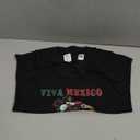 Viva Mexico Shirt Women Girls Mexican Independence Day Tank Top M