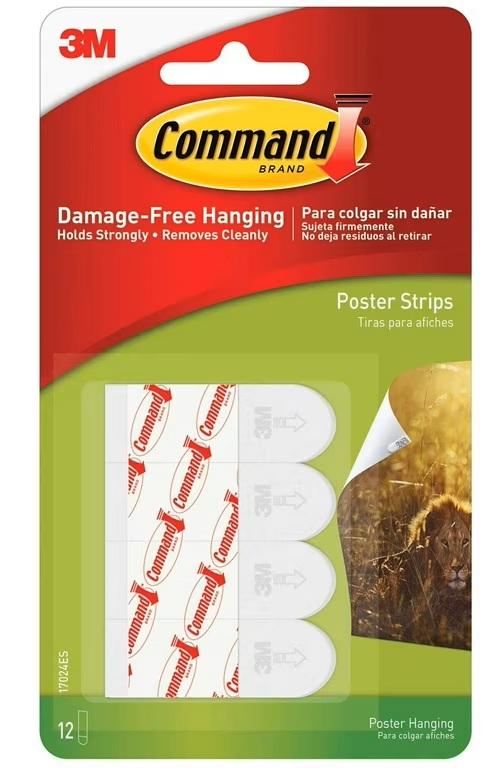 COMMAND POSTER STRIPS VALUE PACK 17024-VP