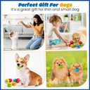 Hungdao 12 Pcs Squeaky Dog Toys Latex Rubber Squeaky Ball Smile Face Emoticon Dog Toys Chewing Interactive Ball Bulk Puppy Lovers Gift for Small Medium Pets Doggie Training (Novelty Style)