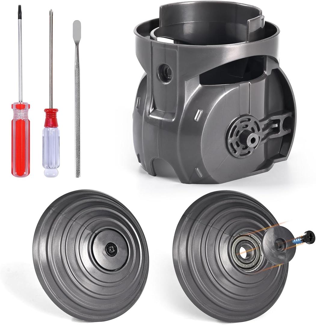 Upgraded Torque Cleaner Head Connector + Ball Wheel Compatible with Dyson Gen5 Detect SV23 Gen5outsize SV24 Digital Motor bar XL Cleaner Head Vacuum Replacement Parts 100w Accessories NO. 973096-01