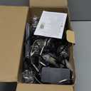 OMIKA 50FT Outdoor String Lights, Patio Light Outdoor Waterproof with 50+2 Shatterproof Dimmable G40 Bulbs, Color Changing LED Outside Light Connectable Hanging Lights for Pergola Backyard Party