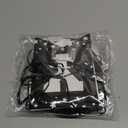 13th Birthday Decorations for Boys Girls, Black White 13 Year Old Boy Birthday Decorations with Happy 13th Bday Banner Balloons Backdrop and 32in Number 13 Balloons, Black Silver Thirteen Party Decor