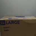 Foldable Playpen for Babies and Toddlers, 50x50 Inches Portable Playpen, Kids Collapsible Play Pen with 2 Handlers, Indoor & Outdoor Baby Fence Play Area with Visible Mesh, Light Gray