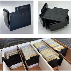 SIDEKICK Mini Card Box Divider (5-Pack) Trading/Gaming/Baseball Card Storage Box Divider Protect What You Collect - Proudly Made in the USA