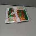 2 x Wavy Green and Bronze Tinsel Foil Fringe Curtains Photo Booth Props for Football Party Decorations,Super Bowl Sunday Party Decorations(2pcs 3.2ftX6.6ft)