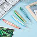 Outus 12 Pieces Fish Pens Fishing Birthday Party Favors Decoration Writing Ballpoint Pens for Office Valentine Day Chinese New Year Gifts (Aquatic)