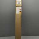 UNISHADES No Drill Cordless Bamboo Roman Shades, 35.5×64 in, Off White