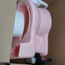 The First Years Disney Minnie Mouse Potty Training Toilet and Toddler Toilet Seat - Toilet Training Potty with Fun Flushing and Cheering Sounds,Pink