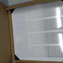 Hrboat 16x16 Steel Return Air Grille, Fits 16"W x 16"H Duct Opening