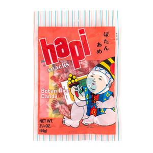 Hapi Botan Rice Candy, 2.25 Ounce (Pack of 6), BEST BY: AUG 13/2024