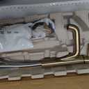 Delta Nicoli Brushed Gold Bathroom Faucet 1 Hole, Single Hole Bathroom Sink Faucet for Vanity, Push-Pop Drain Assembly, Champagne Bronze 15849LF-CZ