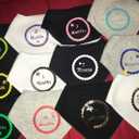 Maiwa Black White Cotton Bandana Snap Drool Bibs for Baby Girls Boys for Drooling eating Teething for 12 Pack