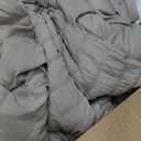 Love's cabin Seersucker Burlwood Full Comforter Set, 7-Piece All Season Lightweight Bed in a Bag Bedding Set with Comforter, Flat Sheet, Fitted Sheet, Pillowcases and Shams | Soft, Breathable, Lightweight (Full (82"X86"))