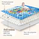 Baby Play Mats for Floor, 71x59 Playpen Mat with Machine Washable