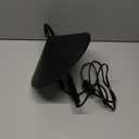 SUNLLOK Modern Plug in Wall Sconces with Switch - Industrial Hanging Wall Light Fixture - Indoor Metal Reading Wall Mounted Lamp Decoration for Living Room, Kids Bedroom, Restaurant (Black)