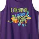 Carnaval de Barranquilla Marimonda Tank Top, L, Purple