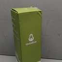 24 oz Insulated Water Bottle with 2 Lids (2-in-1 Straw & Spout Lid, Magnetic Lid), Slim Water Bottle with Strap, Stainless Steel Water Bottle for Hiking, Gym, Travel, BPA-Free, Light Blue