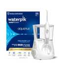 Waterpik Aquarius Water Flosser For Teeth Cleaning, Gums, Braces, Dental Care, Electric Power With 10 Settings, 7 Tips For Multiple Users And Needs, ADA Accepted, White WP-660