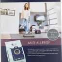 Electrolux EL202G S-Bag Anti-Allergy Synthetic Vacuum Bags, 4 Pack, Blue