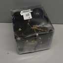 38 Pcs Black Velvet Christmas Ball Ornaments, Christmas Tree Decorations with Paper Ornaments, Shatterproof Hanging Xmas Décor Set for Office Home Holiday in 3 Sizes(Small Medium Large)