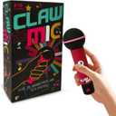 Mic Karaoke Party Game, Family Microphone Music Card Game, 8+ Year Olds, 2-10 Players, Family Games for Bad Singers with 250 Song Lyrics, Kids Gift for Music Lovers