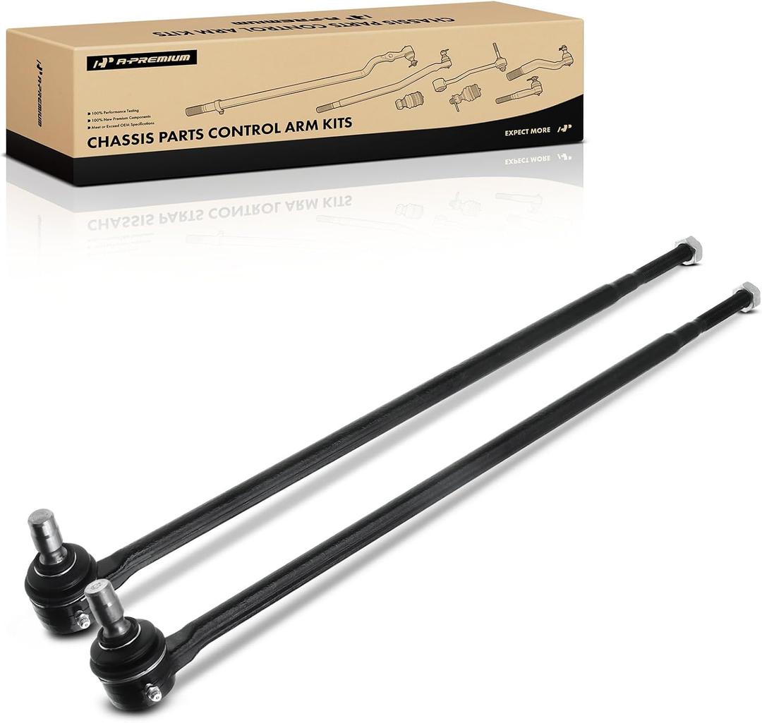 A-Premium 2-Pack Rear Outer Tie Rod End, Compatible with Ford, Lincoln | Fits Ford Explorer 2002-2005, Lincoln Aviator 2003-2005, Mercury Mountaineer 2002-2005, Restore Precise Steering Response