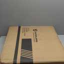 SUPERJARE 0.56'' Thick 12 Pcs 48 Sq Ft Rubber Top Exercise Equipment Mats, High Density EVA Foam Mats with Rubber Top, Interlocking Gym Flooring for Home Gym, Protective Workout Mat, Black/Grey