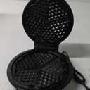 Mueller Heart 5 Waffle Maker, Norwegian Waffle Iron, Adjustable Browning Control & Nonstick, Cool Touch Handle, Easy to Clean, Small Kitchen Appliances