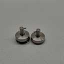 HOME SO Suction Cup Hooks for Shower, Bathroom, Kitchen, Glass Door, Mirror, Tile  Loofah, Towel, Coat, Bath Robe for Hanging up to 15 lbs  Polished Matte Chrome, Brushed Nickel (2-pack)