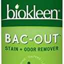 Biokleen Bac-Out Stain+Odor Remover, Destroys Stains & Odors Safely, for Pet Stains, Laundry, Diapers, Wine, Carpets, & More, Eco-Friendly, Non-Toxic, Plant-Based, 16 Ounces (Pack of 12)