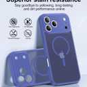 Faiono Magnetic for iPhone 17 Pro Max Case [Full Camera Protection][Military-Grade Protection][Compatible with MagSafe] Shockproof Protective Slim Phone Case for iPhone 17 Pro Max, Cobalt Blue