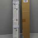LazBlinds Cordless 1" Vinyl Mini Blinds for Indoor Windows - Light Filtering Horizontal Window Blinds & Shades, 28" W x 64" H, White (28" W x 64" H, White)
