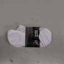 Hylaea No Show Running Athletic Anti-Blister Wicking Coolmax Socks, Seamless Anti-odor (Small, 3 Pairs White)