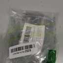 QCAA Cylindrical Floor Mount Door Stop, Height 1-1/2", Solid Brass, US10B ORB Oil Rubbed Bronze, Made in Taiwan, 2 Pack