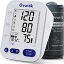 Ovutek Blood Pressure Monitors for Home Use: Large BP Cuff with 240 Memories for 2 Users, Upper Arm Blood Pressure Machine, Accurate BP Monitor with Batteries Type-C Cable