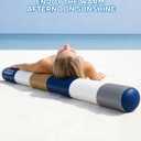 6 Pack Inflatable Pool Noodles, 61 Inch Heavy Duty PVC Pool Floats for Adults & Kids, Jumbo Blow up Pool Noodles, Portable Giant Swim Noodle for Swimming, Lake, Beach, Travel