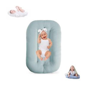 Baby Lounger for Infants 0-12 Months, Bionic Design Baby Lounger Soft Organic Cotton Breathable Lounger, Newborn Babies Essentials Gifts