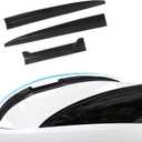 for Car Rear Trunk Spoiler Tail Universal,Modification Tail Wing Universal,3-Section Adjustable and Cuttable Rear Window Top Roof Spoiler Wing,40-55 inches (Black)