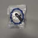 6 x Silicone Phone Wrist Strap Hand Wrist Phone Strap Detachable Cellphone Wristlet Silicone Wristband Lanyard (Blue)